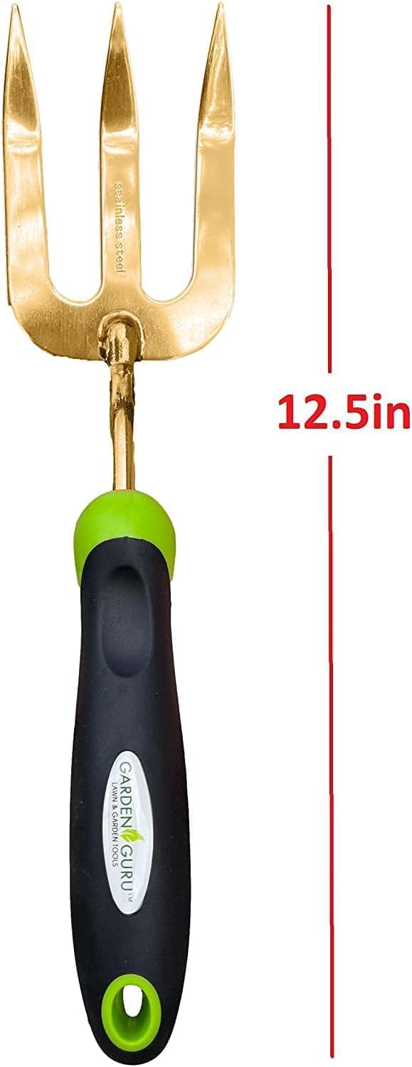 Load image into Gallery viewer, Titanium Hand Weeder Fork Tool
