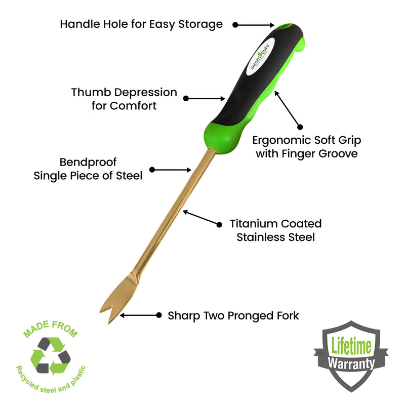 Load image into Gallery viewer, Titanium Dandelion Weeder Tool
