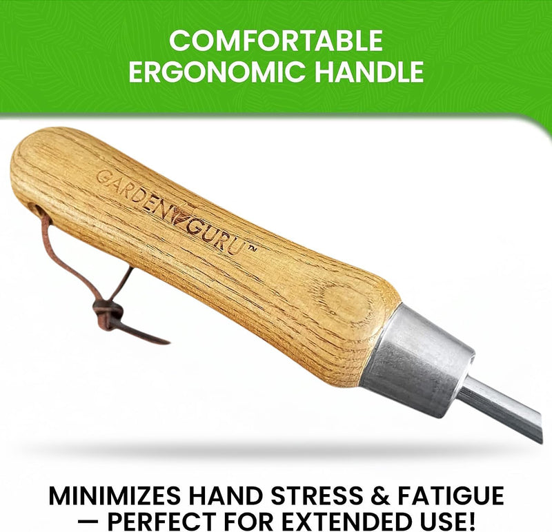 Load image into Gallery viewer, Stainless Steel Transplanter Trowel (classic wood handle)
