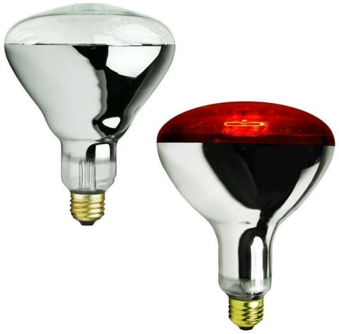 Infrared heat lamp brooder light bulb