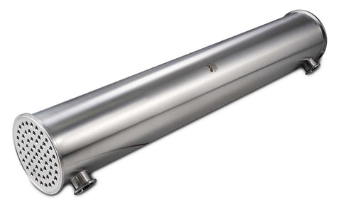 Baffled Condenser 6 Inch x 36 Inch with 1.5 Inch Tri-Clamp Side Ports