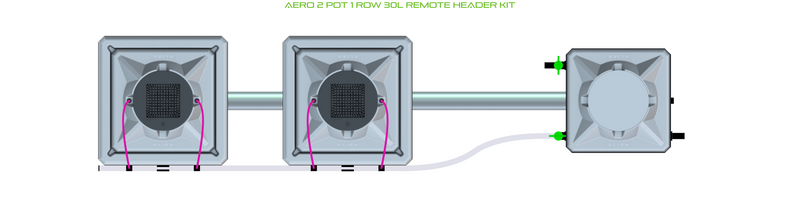 Load image into Gallery viewer, AERO 2 Pot 1 Row Kit
