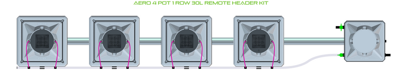 Load image into Gallery viewer, AERO 4 Pot 1 Row Kit
