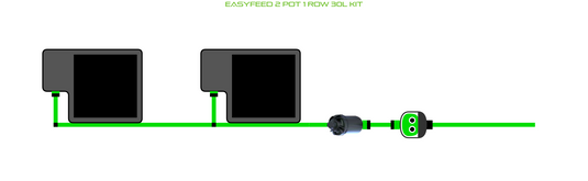 EasyFeed 2 Pot 1 Row Kit