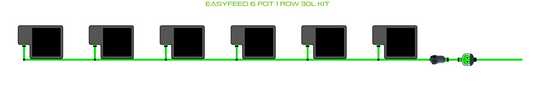 EasyFeed 6 Pot 1 Row Kit