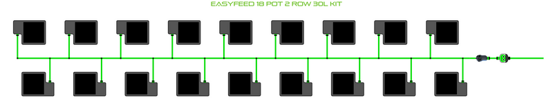 Load image into Gallery viewer, EasyFeed 18 Pot 2 Row Kit
