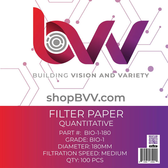 Ashless Filter Papers - 180MM - Quantitative
