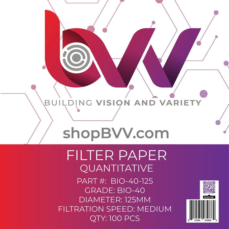 Load image into Gallery viewer, Ashless Filter Papers - 125MM - Quantitative

