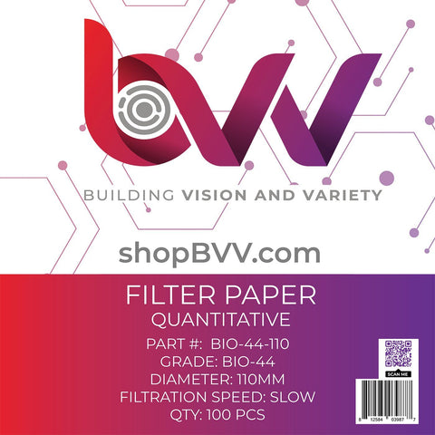 Ashless Filter Papers - 110MM - Quantitative, additional product view 2