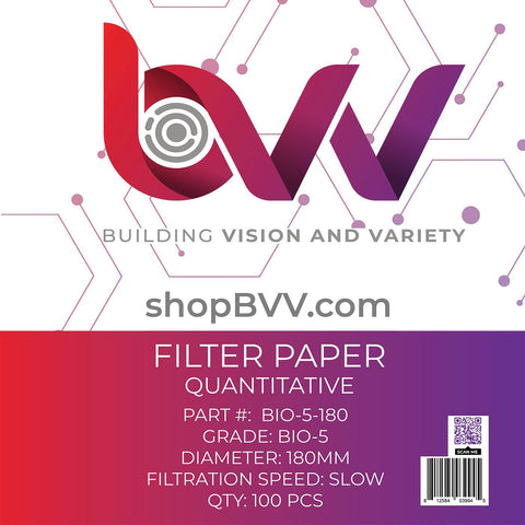 Ashless Filter Papers 180MM Quantitative
