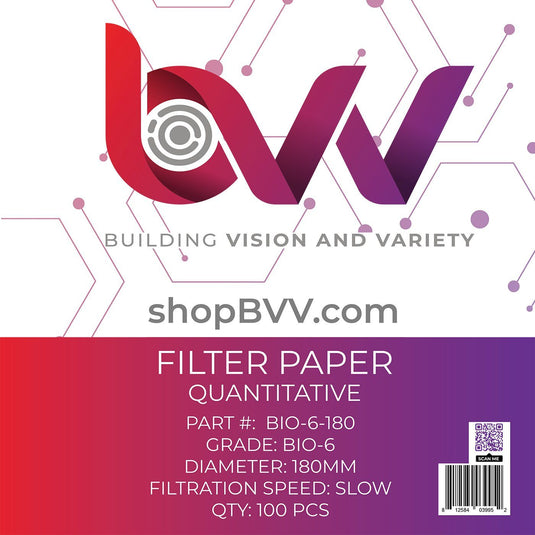 Ashless Filter Papers - 180MM - Quantitative