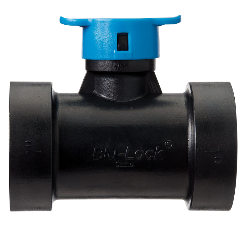 Load image into Gallery viewer, 1" x 1" x 1/2" Blu-Lock Reducing Tee 31672
