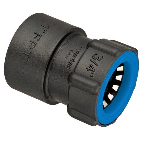 Orbit 3/4 inch Blu-Lock by 1 inch FPT adapter