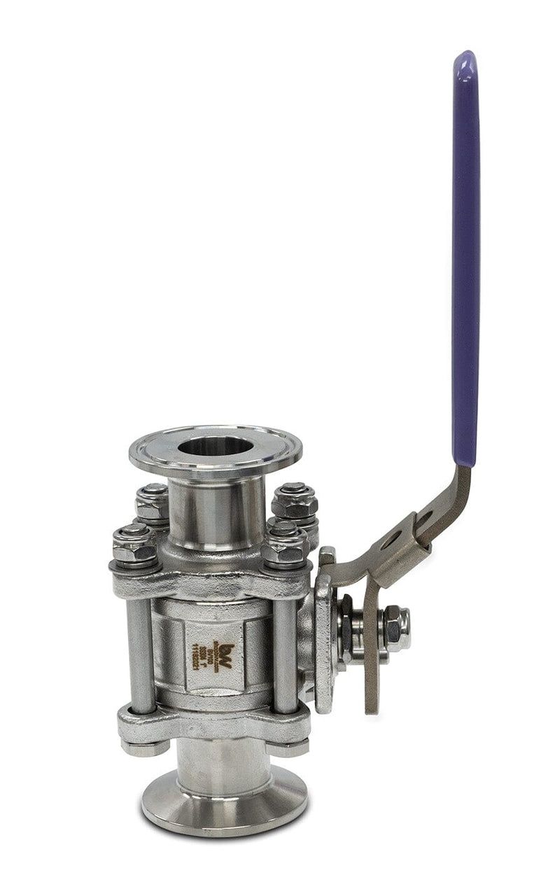 Load image into Gallery viewer, Tri-Clamp Ball Valve 316L SS (Nitrogen Tested)
