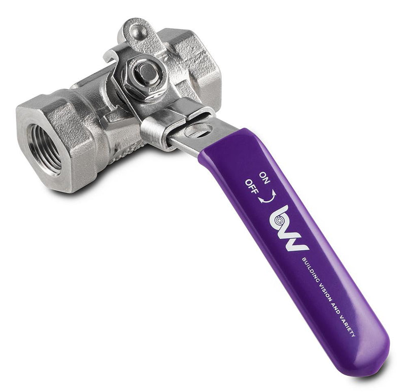 Load image into Gallery viewer, 316SS FNPT Full Bore Ball Valve -40F to 450F
