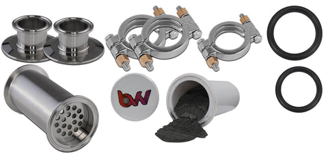 BVV Tri-Clamp Inline Filter Housing Kit with Free Sample Cartridge, additional product view 2