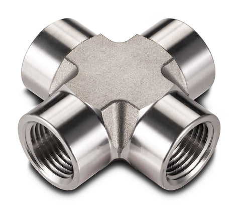Pipe cross fitting
