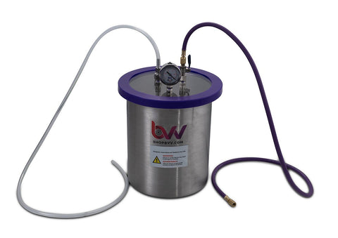 3 Gallon SS Resin Trap Vacuum Chamber