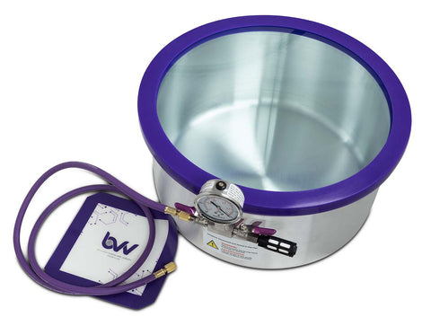 Glass Vac 7 Gallon Aluminum Vacuum Chamber, additional product view 2
