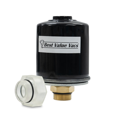 Carbon exhaust filter with CPS adapter