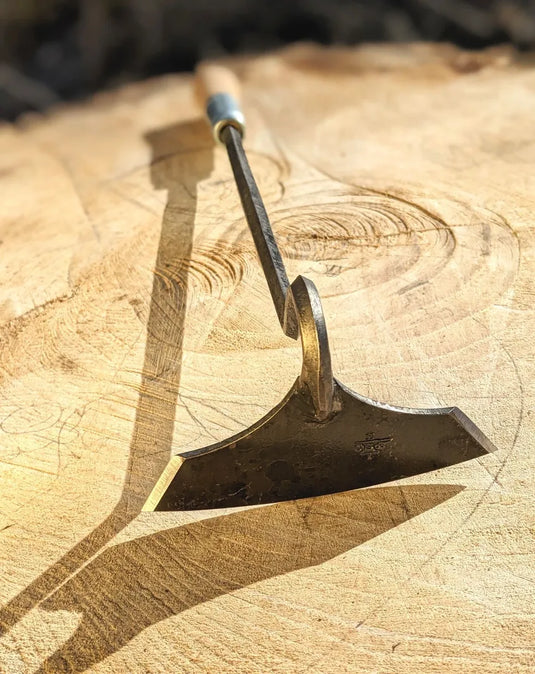Homestead Iron Batwing Cotton Hoe shown in product view 3