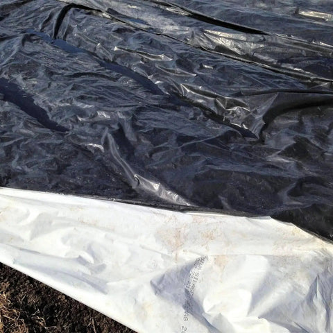 Silage Tarp - 6 mil Reversible Black & White from Bootstrap Farmer at GrowTime Garden Supply