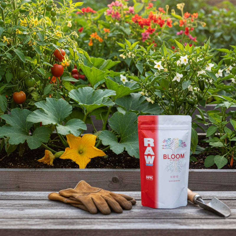 Load image into Gallery viewer, RAW BLOOM | All in One Water Soluble Nutrient Blend | Flowering Base Fertilizer
