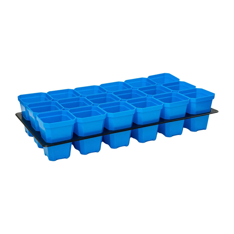Load image into Gallery viewer, 3.3" Heavy Duty Seed Starting Pots with Inserts
