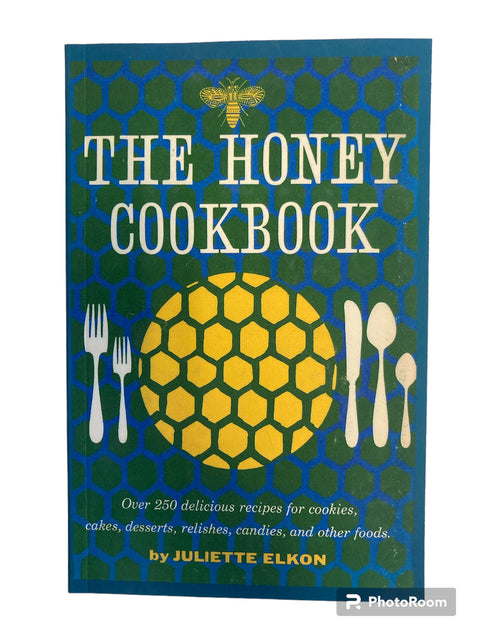 Cover of The Honey Cookbook, a honey recipe book by Joan Elkon.