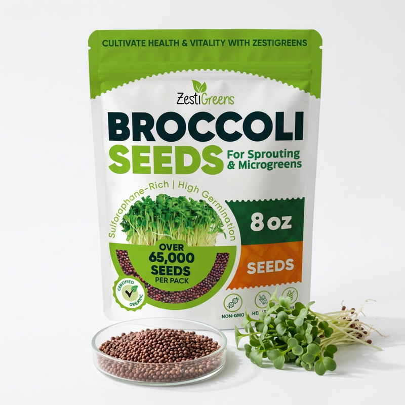 Load image into Gallery viewer, Organic Broccoli Seeds
