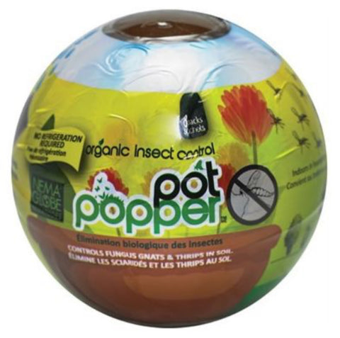 Enviro Pot Popper organic fungus gnat and thrips control dispenser
