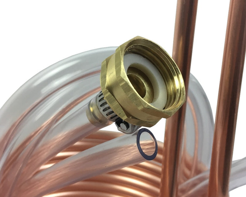 Load image into Gallery viewer, Compact Immersion Wort Chiller, Copper
