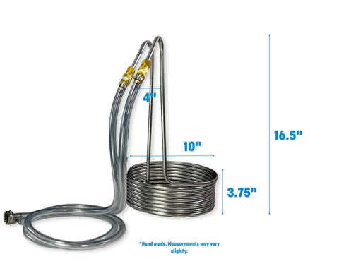 Knockout Immersion Wort Chiller, Stainless Steel, additional product view 2