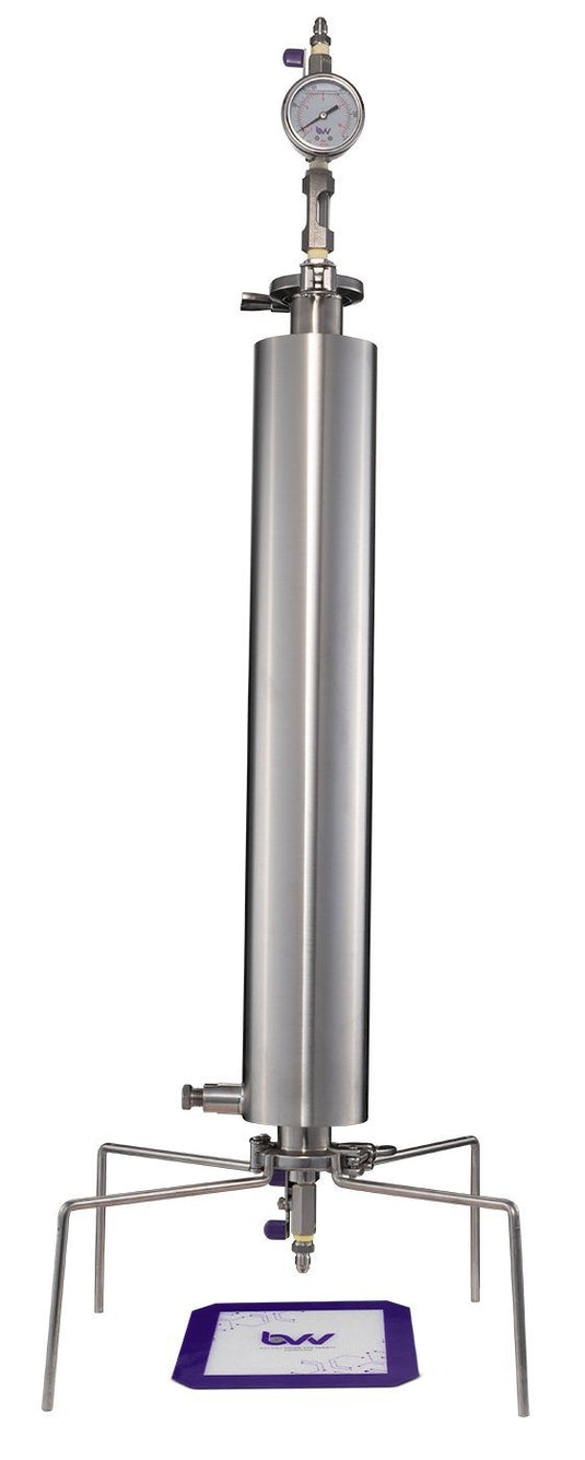 1.5" Dewaxing Closed Column Extractor 90-270g