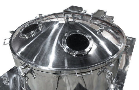 Certified 160L Jacketed Stainless Steel Centrifuge with Explosion Proof Motor and Siemens Controller - 55LB Max Capacity, additional product view 2