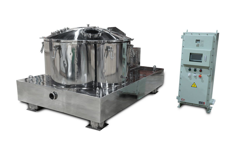 Load image into Gallery viewer, Certified 160L Jacketed Stainless Steel Centrifuge with Explosion Proof Motor and Siemens Controller - 55LB Max Capacity
