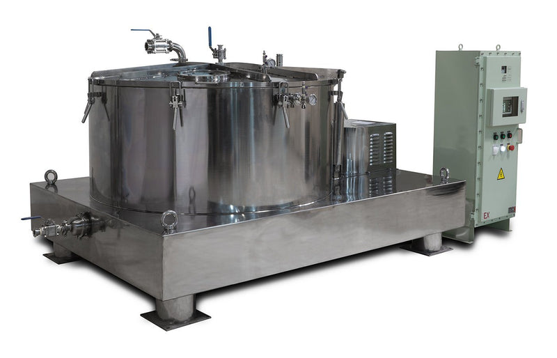 Load image into Gallery viewer, Certified 475L Jacketed Stainless Steel Centrifuge with Explosion Proof Motor and Siemens Controller - 150Lbs Max Capacity
