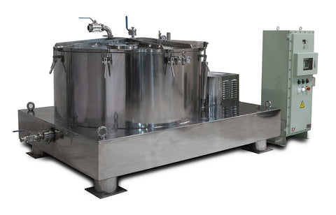 Certified 475L Jacketed Stainless Steel Centrifuge with Explosion Proof Motor and Siemens Controller - 150Lbs Max Capacity, additional product view 2