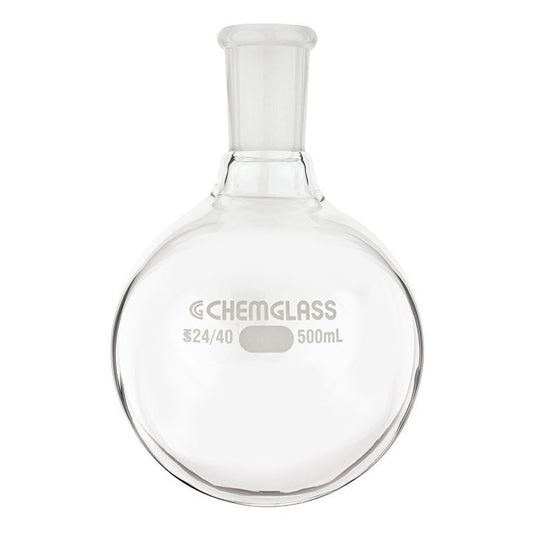 500mL Single Neck RBF, 24/40 Outer Joint