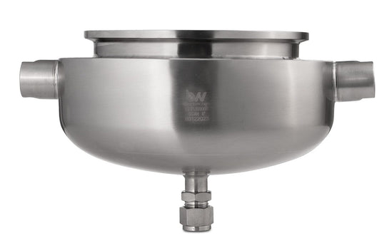 6" Jacketed Hemispherical Reducer Compression