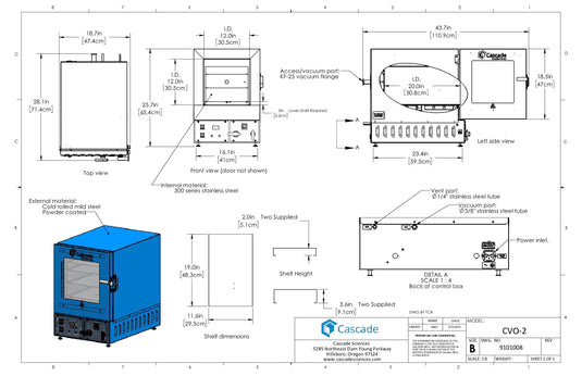 Cascade CVO-2 PRO Vacuum Package