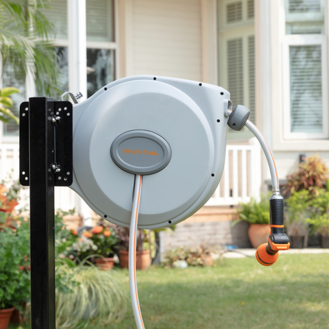 Retractable Garden Hose Reel-5/8 in-65ft, additional product view 2