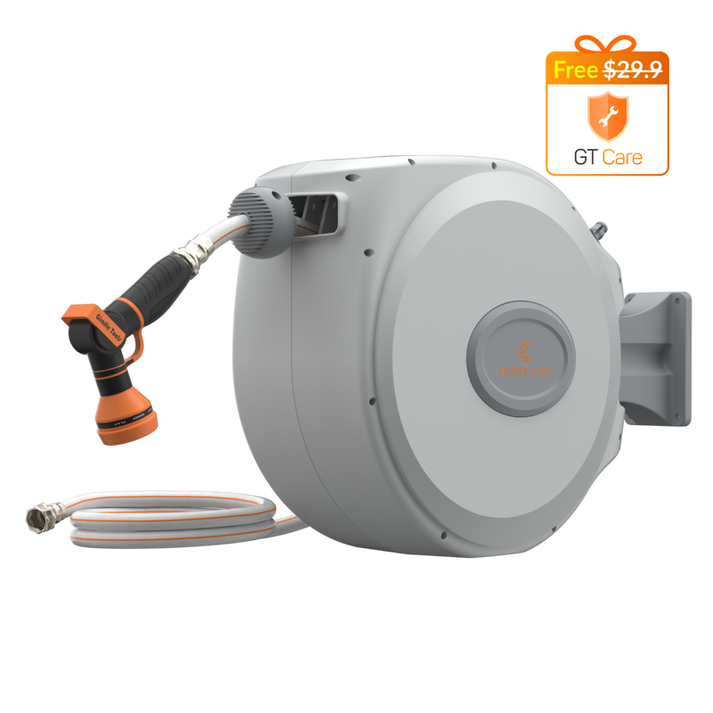 Load image into Gallery viewer, Retractable Garden Hose Reel-5/8 in-65ft
