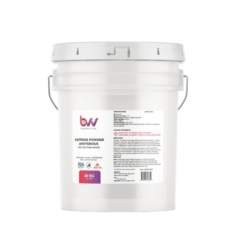 Load image into Gallery viewer, Caffeine Powder ≥99.0% USP/FCC/Food Grade
