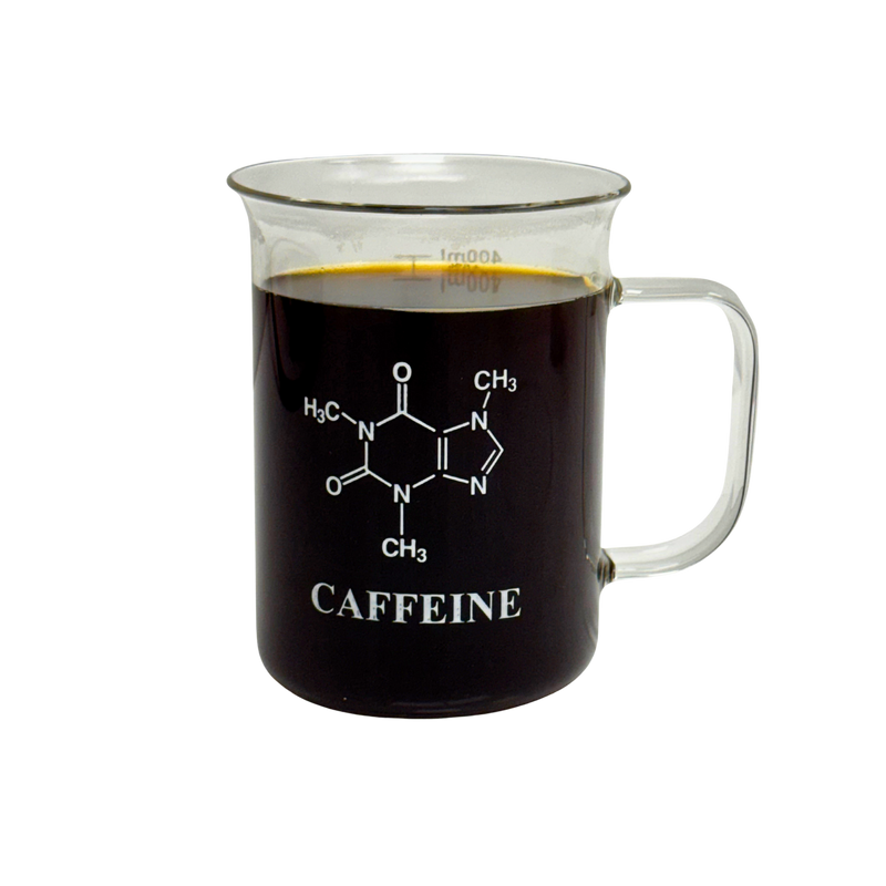 Load image into Gallery viewer, 400ML Fun Coffee Mug Beaker Borosilicate 3.3
