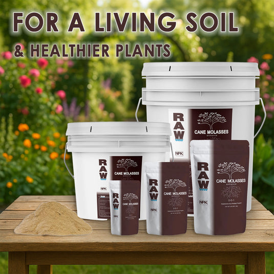 RAW Cane Molasses | Water-Soluble Microbe Food | Concentrated Powder