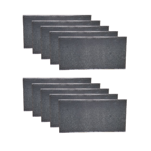 Deep brood frames, foundation detail