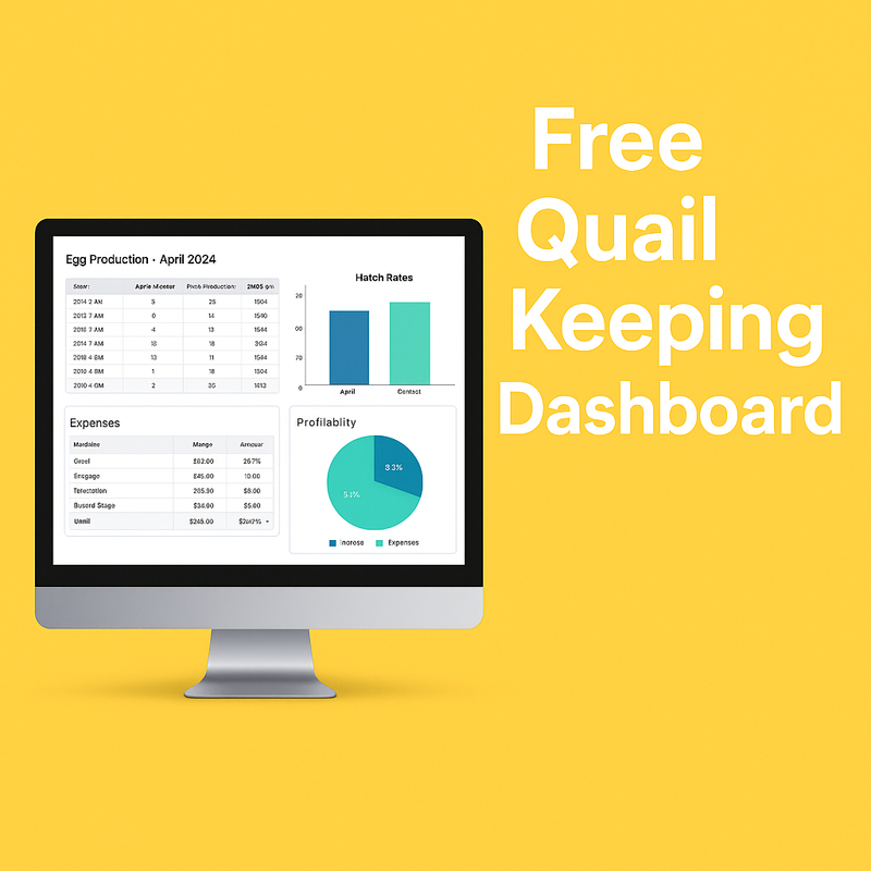 Load image into Gallery viewer, Quail &amp; Chicken Keeping log and profit tracker
