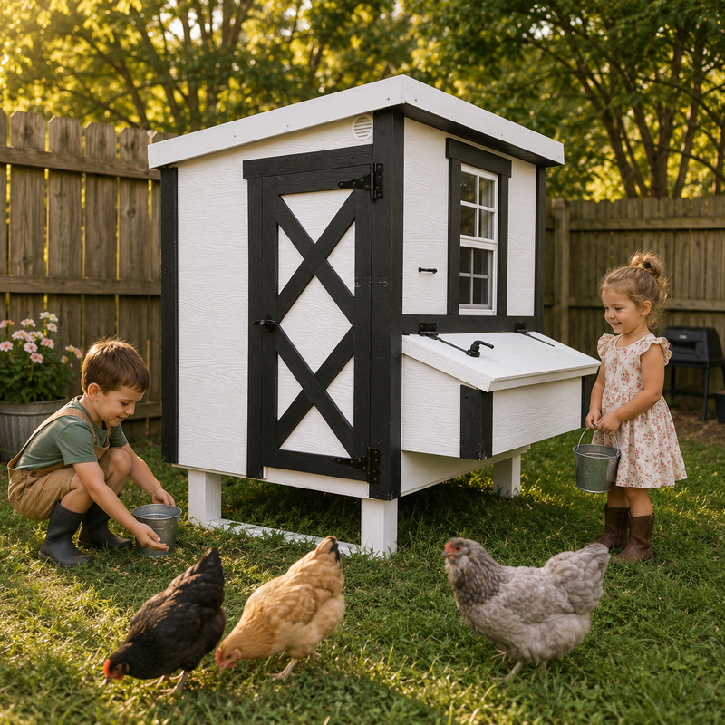 Load image into Gallery viewer, Medium Chicken Coop - Up to 10 Chickens
