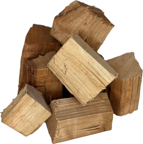 Galena Farms premium cherry wood chunks for smoking and BBQ